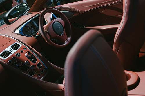car brown vehicle steering wheel automobile